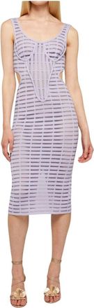 Genny Truien - Dames - Kleedjes - Paars - 2XS - Kleedjes