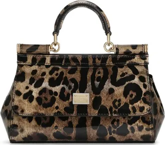 Dolce & Gabbana Borsa tote Sicily - Marrone