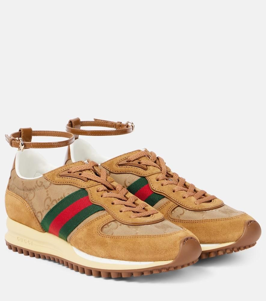 スニーカー GUCCI Men Sneakers 724005AABB88047 Gold 送料込】GUCCI ゴールド蜂エーススニーカー (GUCCI/スニーカー