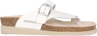 Mephisto Witte Helen Sandaal Collectie - Dames - Slippers - Wit - 35 EU - Schoenen