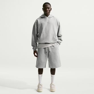 Nike Mens Standard Issue Therma-FIT 14 Fleece Basketball Shorts in Grey | IO9188-063