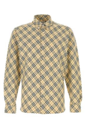 Burberry Geborduurd Katoenen Shirt