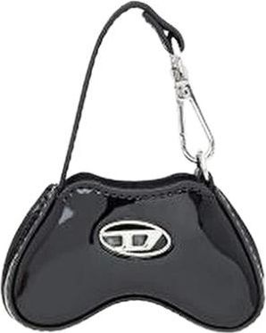 Diesel Tassen, Dames, Zwart, ONE Size, Play Charms Wallet
