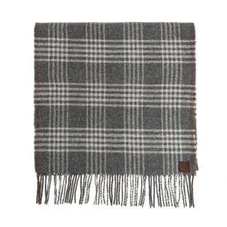 Eleventy Sciarpa con frange - - Accessories - Uomo - Grigio - ONE SIZE