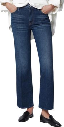 Mother Lil Kick It Jeans - Dames - Regular Fit Jeans - Blauw - W30 - Katoen - Jeans