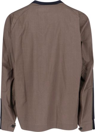 sacai Minimalist White T-Shirt With Classic Crew Neckline