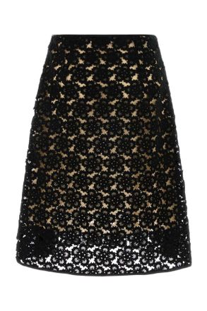 Miu Miu Nero Gonne Skirt