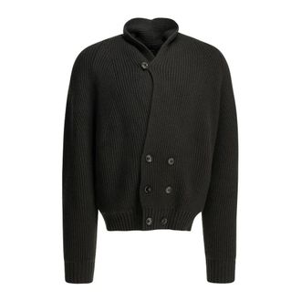 Tom Ford C&aacute;rdigan Cruzado de Canal&eacute; con Cuello Chal - Knitwear - Hombre - Negro - L