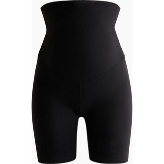 H&M Mama Before & After Cycling Shorts in Black at Nordstrom, Size Xx-Large