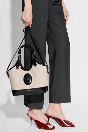 Versace Handbag Rivi&egrave;re Small, Womens, Cream