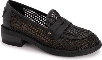 Muk Luks Womens Vania Loafer in Black at Nordstrom, Size 8.5