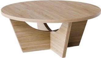 OEM Mesa De Centro Redonda Tori &Oslash;90 Cm Roble Sonoma