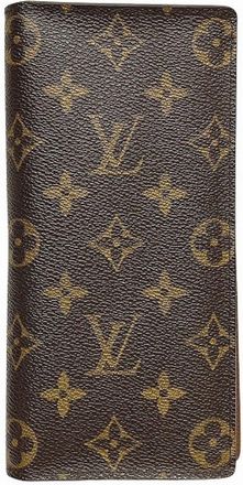 Louis Vuitton Monogram Brown Monogram Long Wallet (Bi-Fold) (Pre-Owned)