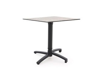Bellagio la vita attrattiva Bellagio Canzo klaptafel 80x80x73/109cm verstelbaar