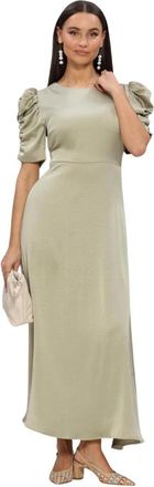Notre-V Kleedjes, Dames, Groen, S, Nv-Hente Maxi Jurk