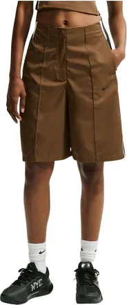 Nike (WMNS) Nike x Naomi Osaka Loose Mid-Rise Shorts Mosswood Brown Black White IO5811-235