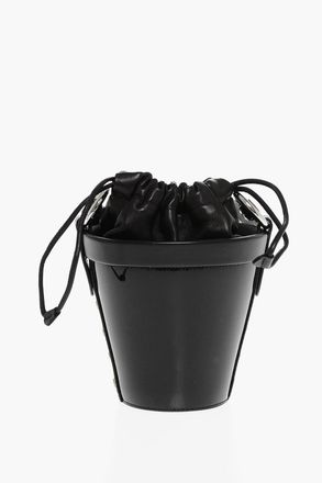 Maison Margiela Patent Leather Bucket Bag with Adjustable Strap Maison Margiela