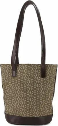 Celine Pre-owned Fabric celine-bags - Dames - Vintage Schoudertas - Bruin - ONE Size - Vintage