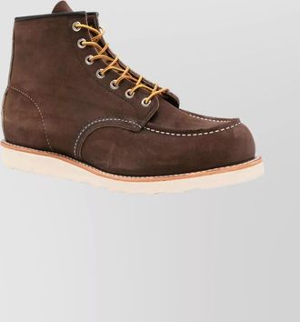 Red Wing Shoes stylish ankle length flat sole boots