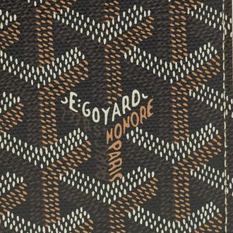 Goyard Saint Marc Brown Goyardine Coated Canvas Card Holder
