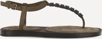 Brunello Cucinelli Embellished Sandals Female 38.5
