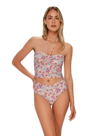 Swim Systems Laura Fold Over Bikini Swim Bottoms in Prairie Petals at Nordstrom, Size X-Small