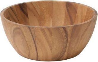 Frieling Acacia Wood Tulip Bowl, Large 5-Inch x 12-Inch Diameter in Brown at Nordstrom