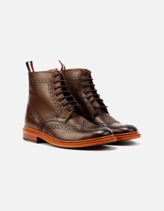 Ben Sherman Mens Ben Sherman Arthur Leather Mens Mocha Boots - Brown - Size: 10