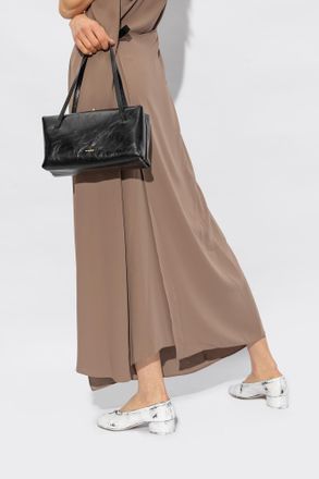 Jil Sander Shoulder Bag With Logo, Womens, Black