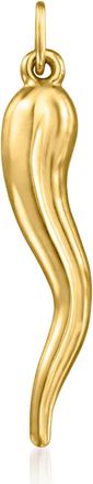 Ross-Simons 14kt Yellow Gold Italian Horn Pendant