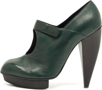 Chlo&eacute; Stivali con plateau - Verde