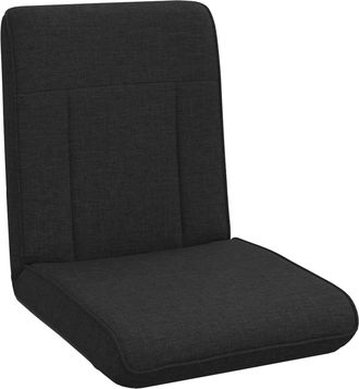 vidaXL Sill&oacute;n Ajustable Negro Tela Vidaxl