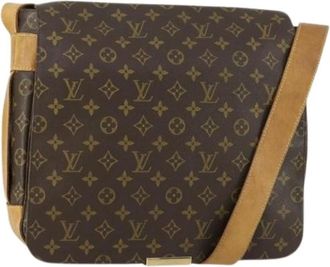 Louis Vuitton Pre-owned Cross Body Bags, female, Brown, Size: ONE SIZE Pre-owned Leather Cross Body Bag