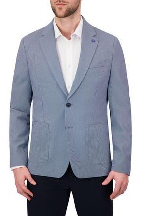 Report Collection Seersucker Textured Sport Coat in Blue at Nordstrom Rack, Size 36 Regular