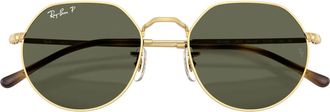 Ray-Ban Jack Zonnebril - unisex - Accessoires - Geel - Maat: 53 MM