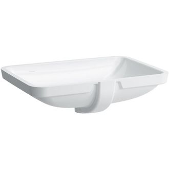 Laufen Lavabo Encastrable Laufen Pro A 600 X 400 Mm Con Rebosadero, Sin Orificio Para Grifer&iacute;a Blanco Laufen