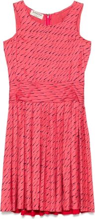 A.N.G.E.L.O. Vintage Cult Abito midi con stampa astratta Pre-owned anni 60 - Rosa