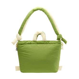 &Ouml;lend Ona Soft Bag - Dames - Shoppers - Groen - ONE Size - Tassen