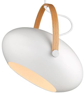 Halo Design Flexible Pendellampe d.c. Weiss/Eiche