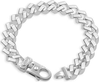 Pompeii3 Mens 14k Gold (80gram) or Platinum (150gram) 14mm Link Bracelet 9.25