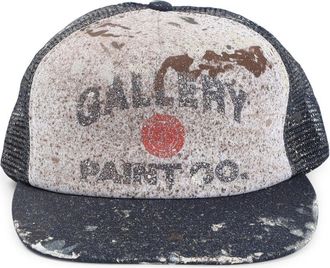 Gallery Dept. Navy And White Alex Polyester Hat-Uomo