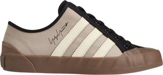 Yohji Yamamoto Brown Lace-up Sneakers