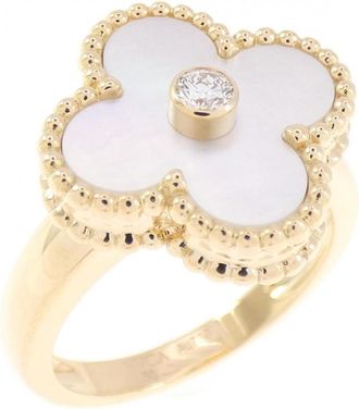 Van Cleef & Arpels Yellow Gold (18K) Band Ring (Pre-Owned)