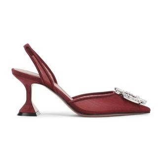 Amina Muaddi Pumps, female, Red, Size: 7 1/2 US Begum 70 Pumps
