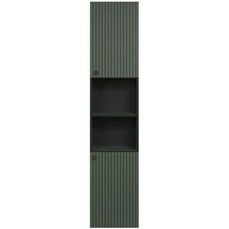 Calicosy Calicosy - Columna De Ba&ntilde;o Ranurada 2 Puertas, 2 Nichos H186 Cm - Purebliss