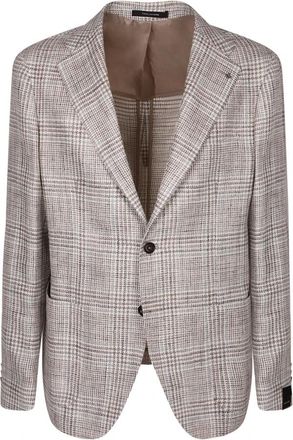 Tagliatore Elegante Jas - Heren - Blazers - Veelkleurig - M - Wol - Jassen