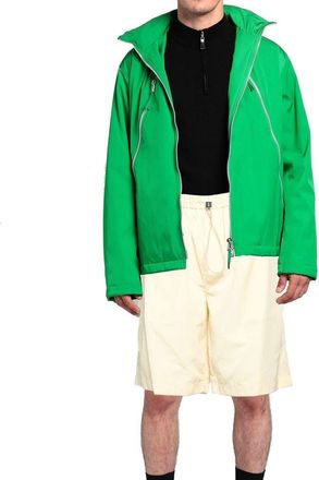 Jil Sander Mens Bicolor Polyamide Shorts