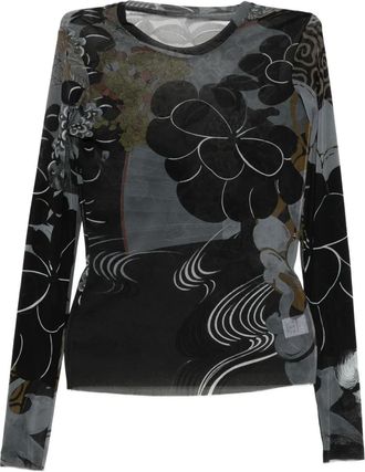 JNBY T-shirt a maniche lunghe - Nero