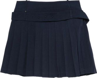 Stine Goya Belted Pleated Skirt