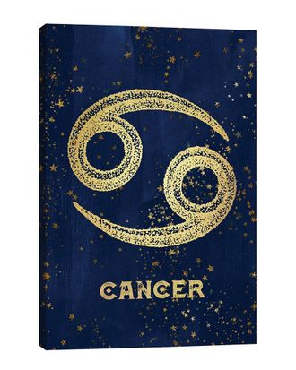 iCanvas Icanvas Cancer Zodiac Sign By Nature Magick Wall Art